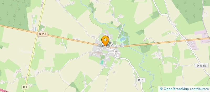 localisation de l'entreprise ETABLISSEMENTS ESNAULT à JOUE-EN-CHARNIE