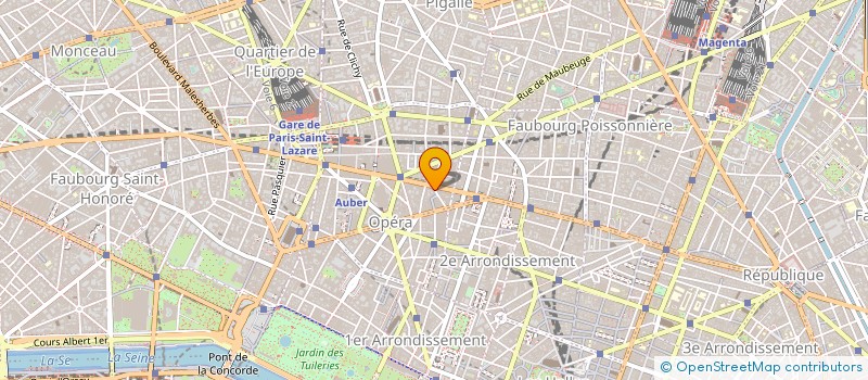 localisation de l'entreprise ETABLISSEMENTS ESTIC-MAILLOT à PARIS