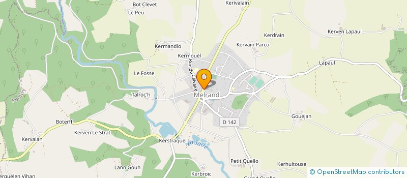 localisation de l'entreprise ETABLISSEMENTS EZANNIC à MELRAND
