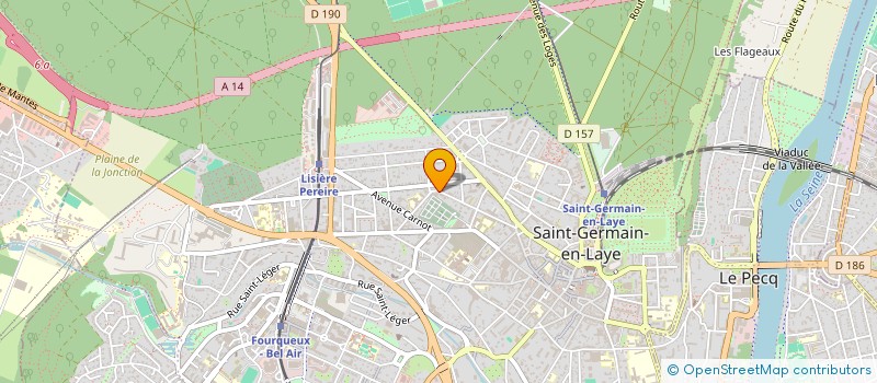 localisation de l'entreprise ETABLISSEMENTS FABBRIS à SAINT-GERMAIN-EN-LAYE