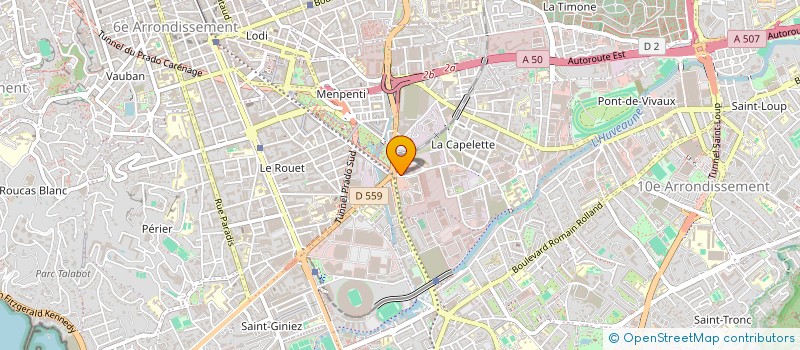 localisation de l'entreprise ETABLISSEMENTS FARSY à MARSEILLE