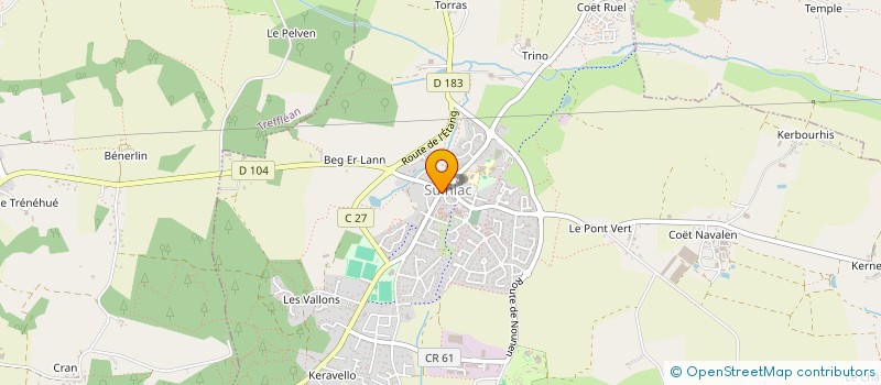 localisation de l'entreprise ETABLISSEMENTS FAUCHET  SULNIAC