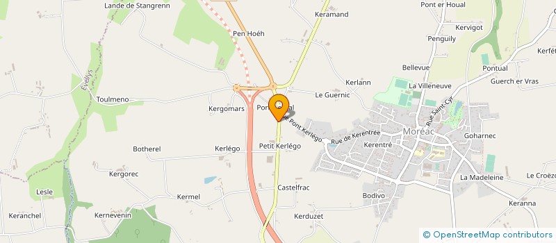 localisation de l'entreprise ETABLISSEMENTS FELICIEN PICAUT à MOREAC