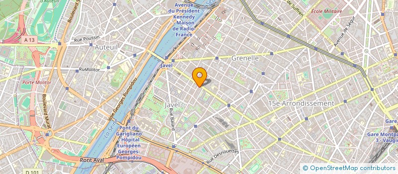 localisation de l'entreprise ETABLISSEMENTS FERRUVOR à PARIS