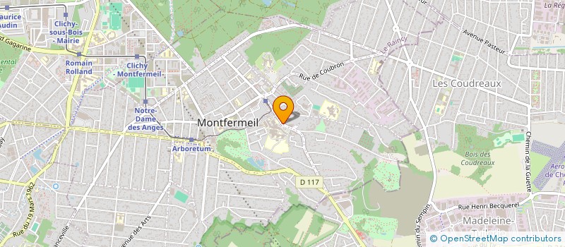 localisation de l'entreprise ETABLISSEMENTS FEUILLATRE à MONTFERMEIL