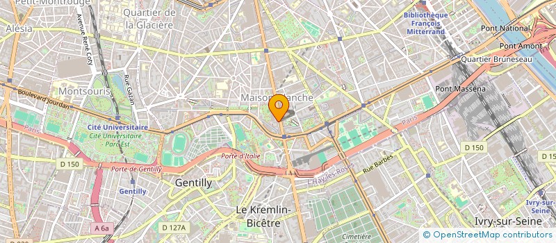localisation de l'entreprise ETABLISSEMENTS FIGONI ET COMPAGNIE à PARIS