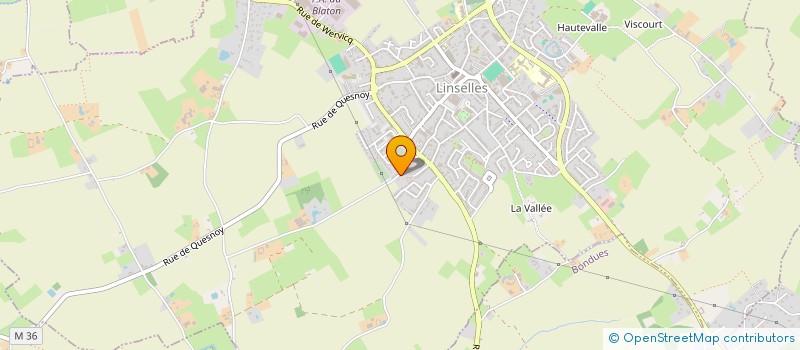 localisation de l'entreprise ETABLISSEMENTS FLORIN à LINSELLES