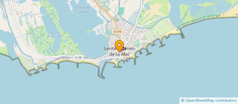 localisation de l'entreprise ETABLISSEMENTS FORBEAUX à SAINTES-MARIES-DE-LA-MER