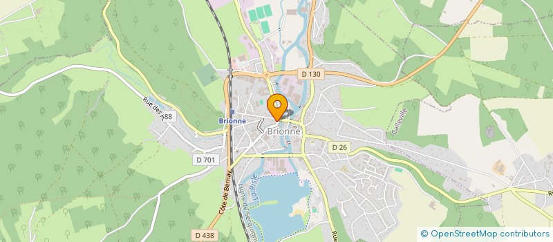 localisation de l'entreprise ETABLISSEMENTS FORCHER à BRIONNE