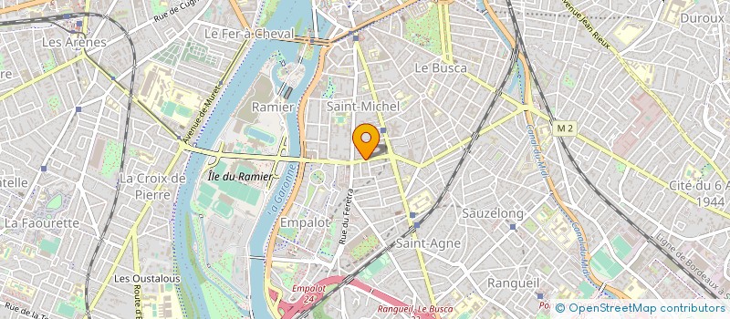 localisation de l'entreprise ETABLISSEMENTS FOURCADE ET FILS à TOULOUSE