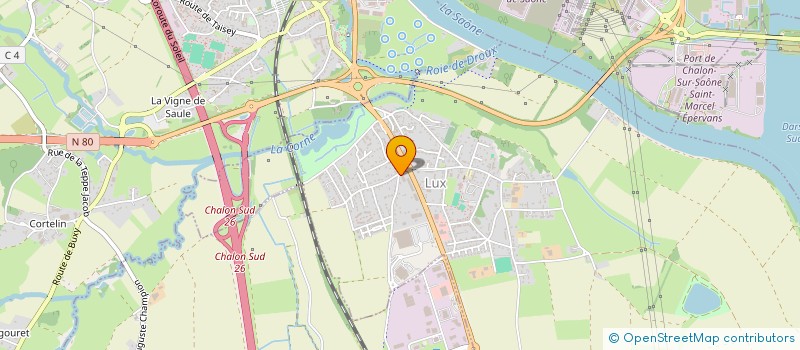 localisation de l'entreprise ETABLISSEMENTS FOURNERET à LUX