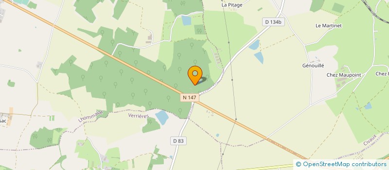 localisation de l'entreprise ETABLISSEMENTS FRADET à LHOMMAIZE