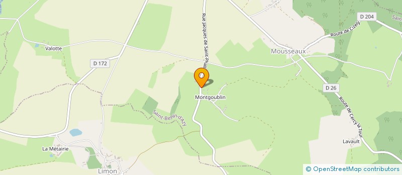 localisation de l'entreprise ETABLISSEMENTS FRAISE  SAINT-BENIN-D'AZY