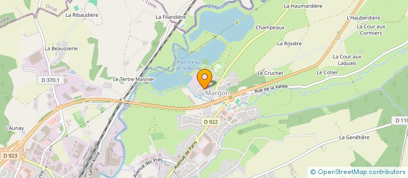 localisation de l'entreprise ETABLISSEMENTS FRANCHET à ARCISSES