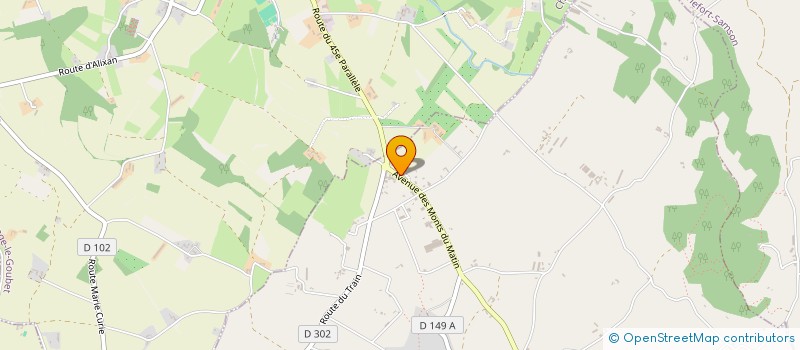 localisation de l'entreprise ETABLISSEMENTS FRANCHINI à MARCHES
