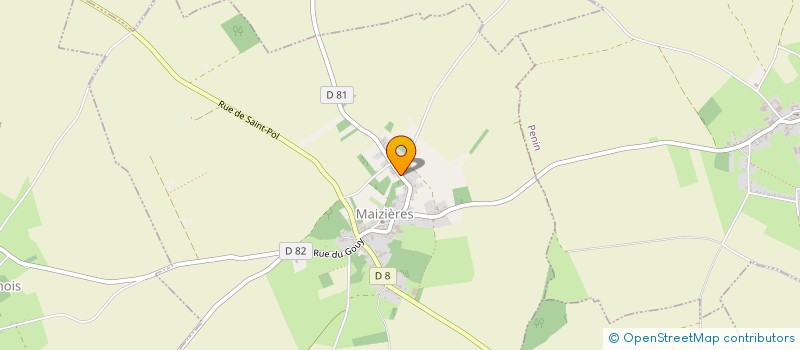 localisation de l'entreprise ETABLISSEMENTS FRANCIS RICART  MAIZIERES