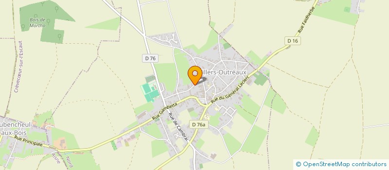 localisation de l'entreprise ETABLISSEMENTS FRANCOIS NORMAND à VILLERS-OUTREAUX