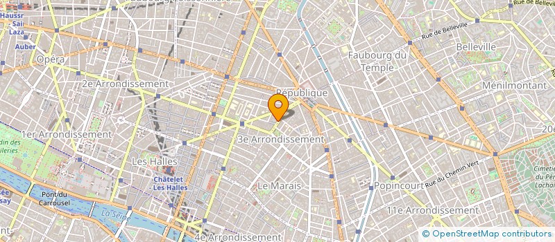 localisation de l'entreprise ETABLISSEMENTS FRANTZ à PARIS