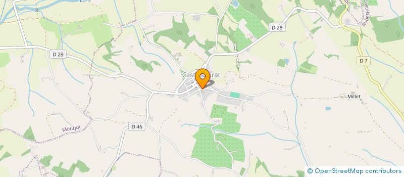 localisation de l'entreprise ETABLISSEMENTS FRAYSSE ET FILS  CASTELSAGRAT