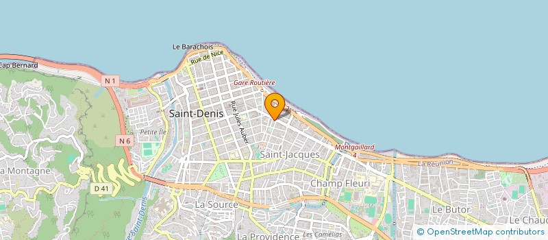 localisation de l'entreprise ETABLISSEMENTS FREDERIC LEGROS à SAINT-DENIS