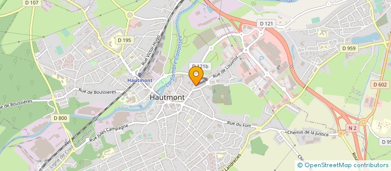 localisation de l'entreprise ETABLISSEMENTS FRERE SARL à HAUTMONT