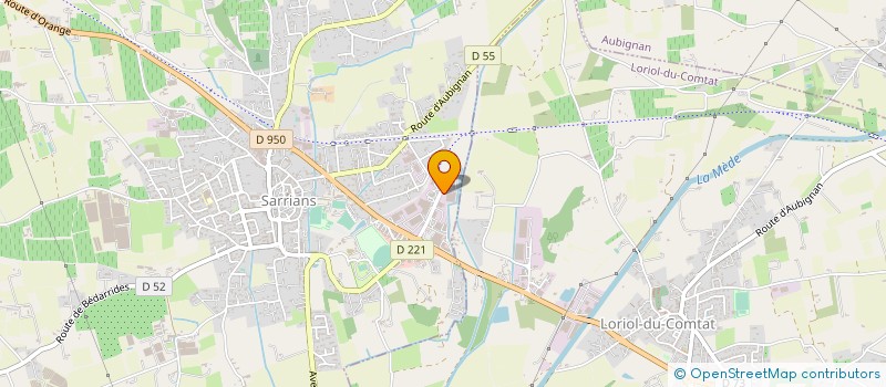 localisation de l'entreprise ETABLISSEMENTS FRIZET ET FILS à SARRIANS