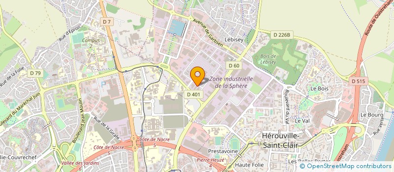 localisation de l'entreprise ETABLISSEMENTS G. MIQUELARD  MOUEN