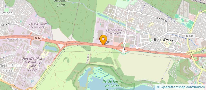 localisation de l'entreprise ETABLISSEMENTS GAIGNARD  BOIS-D'ARCY