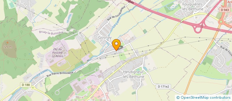 localisation de l'entreprise ETABLISSEMENTS GAILLARD à GOSNAY
