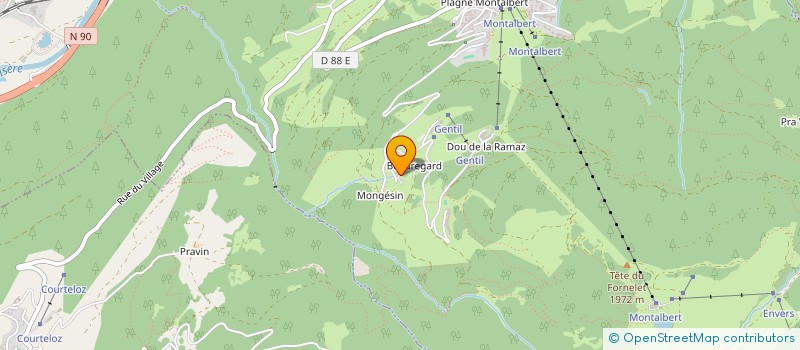 localisation de l'entreprise ETABLISSEMENTS GAL à AIME-LA-PLAGNE