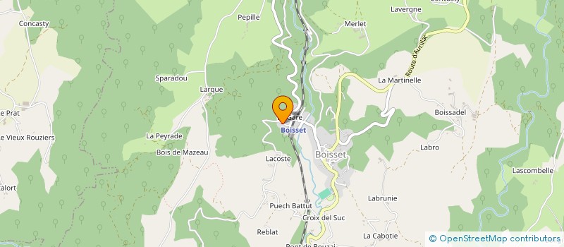 localisation de l'entreprise ETABLISSEMENTS GALAUD à MAURS
