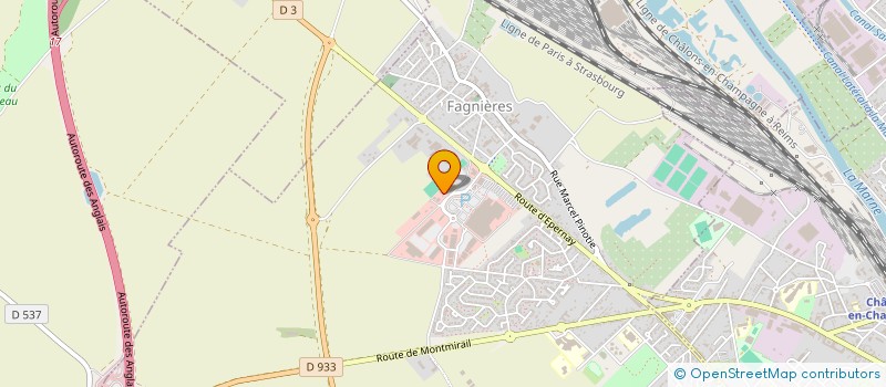 localisation de l'entreprise ETABLISSEMENTS GALLET  FAGNIERES