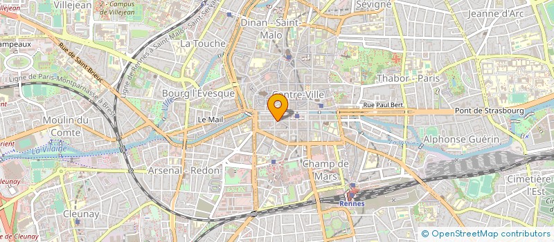 localisation de l'entreprise ETABLISSEMENTS GALLON à RENNES