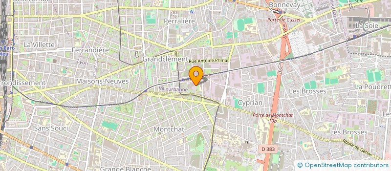 localisation de l'entreprise ETABLISSEMENTS GARBIT  VILLEURBANNE