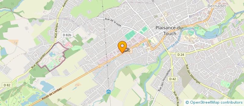 localisation de l'entreprise ETABLISSEMENTS GARCIA à PLAISANCE-DU-TOUCH
