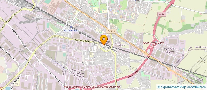 localisation de l'entreprise ETABLISSEMENTS GARCIA  MIONS