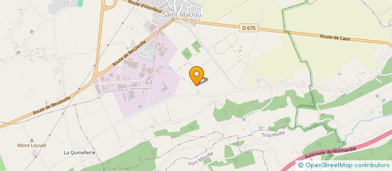 localisation de l'entreprise ETABLISSEMENTS GASTEBOIS à SAINT-MACLOU