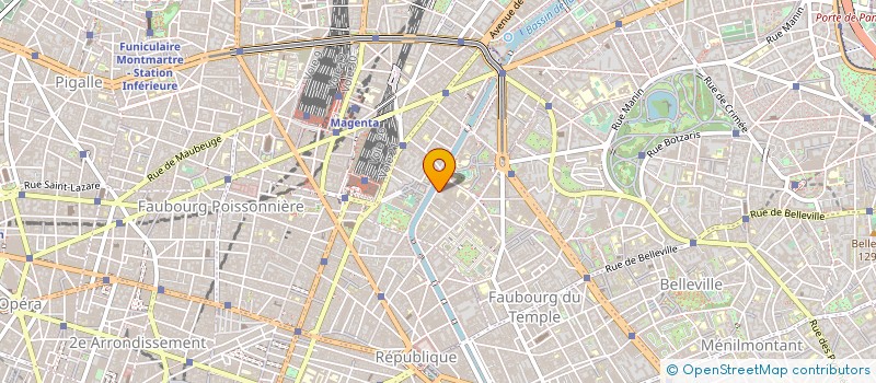 localisation de l'entreprise ETABLISSEMENTS GEORGES LALO à PARIS