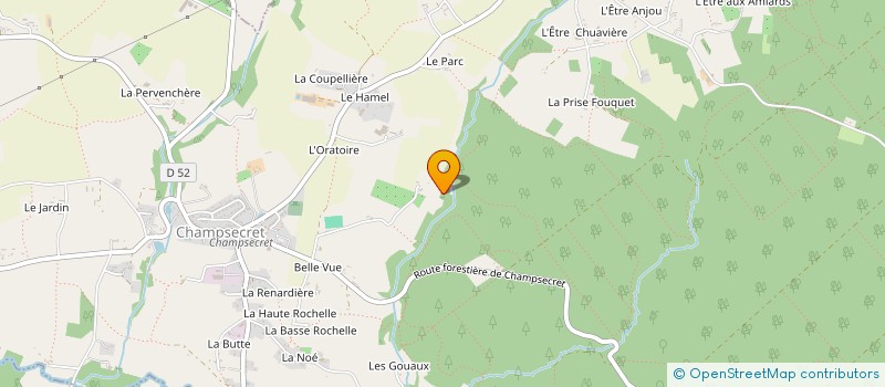 localisation de l'entreprise ETABLISSEMENTS GERAULT SARL à LONLAY-L ABBAYE