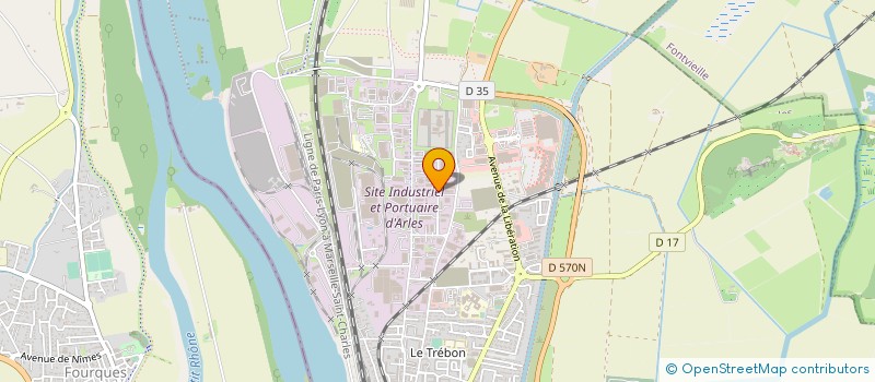 localisation de l'entreprise ETABLISSEMENTS GILLES à ARLES