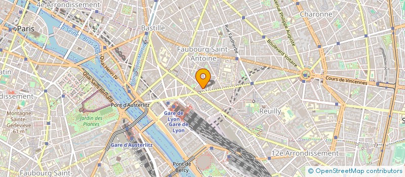 localisation de l'entreprise ETABLISSEMENTS GILLES ET FILS à PARIS