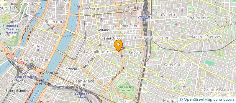localisation de l'entreprise ETABLISSEMENTS GIROUD à LYON