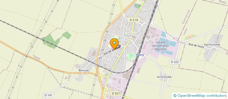 localisation de l'entreprise ETABLISSEMENTS GODART à JANVILLE-EN-BEAUCE