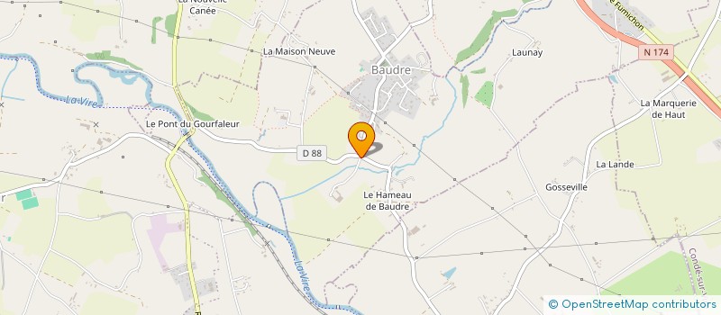 localisation de l'entreprise ETABLISSEMENTS GODART ET COUBRAY à SAINT-LO