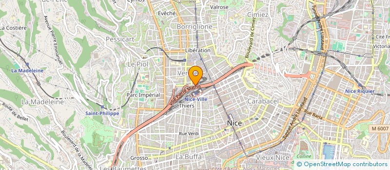 localisation de l'entreprise ETABLISSEMENTS GOGGIO à NICE
