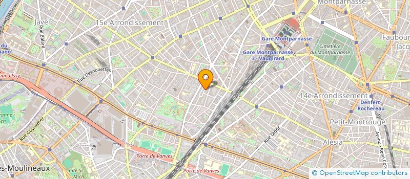 localisation de l'entreprise ETABLISSEMENTS GOLD  PARIS