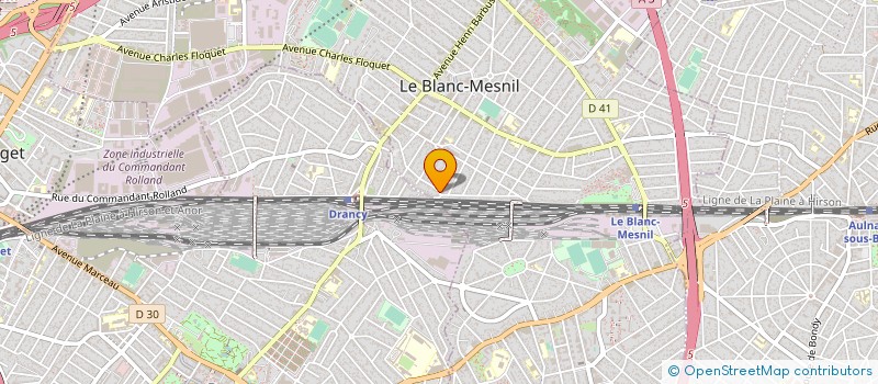 localisation de l'entreprise ETABLISSEMENTS GOMEZ à LE BLANC-MESNIL