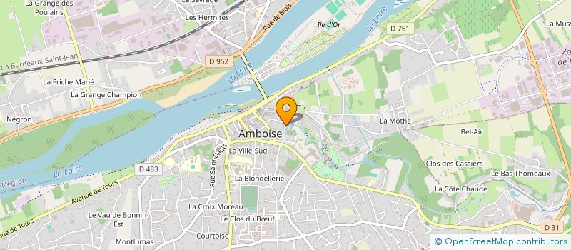 localisation de l'entreprise ETABLISSEMENTS GOUNIN FRERES  AMBOISE