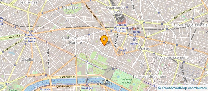 localisation de l'entreprise ETABLISSEMENTS GOUPY SA à PARIS