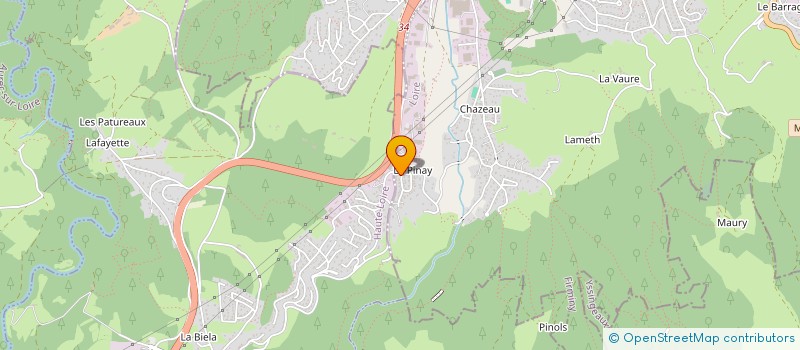 localisation de l'entreprise ETABLISSEMENTS GOUTAGNY-AG MECA à FIRMINY